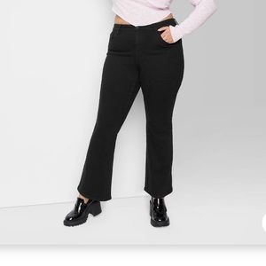 Brand new black jeans.